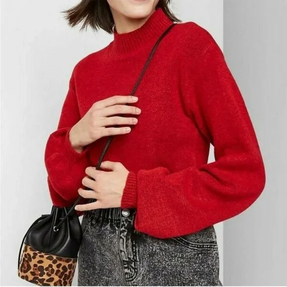 wild fable Sweaters Wild Fable Womens Mock Turtleneck Marled